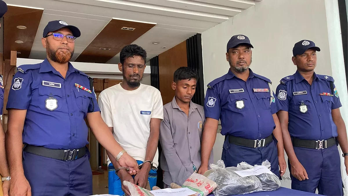 বগুড়ায় গৃহবধূকে হত্যার অভিযোগে দুই জনকে গ্রেপ্তার করেছে পুলিশ। ছবি: নিজস্ব